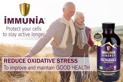 Immunia Synergy. Elderberry Supplement for Immune System Support - Powerful Natural Antioxidant. POLYPHENOLS Concentrate. Elderberries from Canada (1-Pack) - Image 8