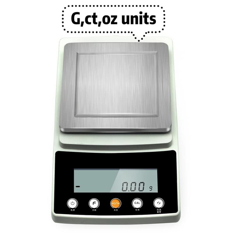 Báscula electrónica de precisión con pantalla LCD y RS232 miniatura 6