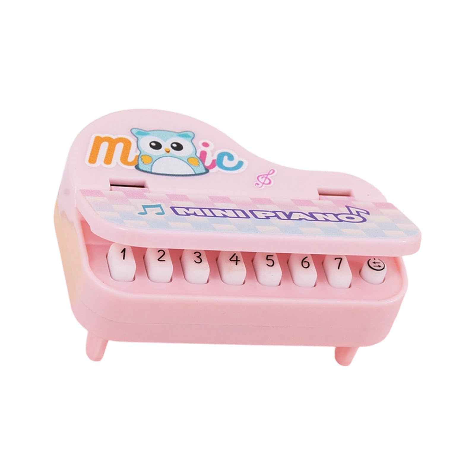 Baodss Miniature Playable Electronic Piano Keychain With Multiple Sound Effects Fun Musical Accessory For Music Lovers And