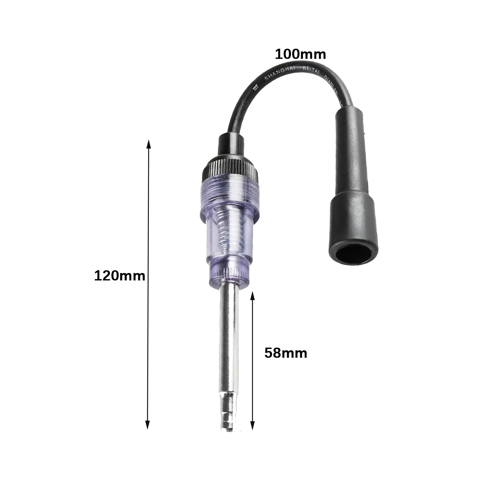 Bougiestekker Ontstekingstester Inline Vonktester Detector 12v Vonkentest Bougiestekker Ontstekingstester Inline Vonktester Detector 12v Vonkentest