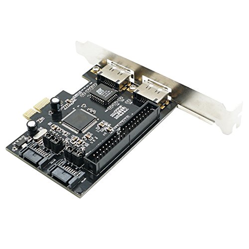 Combo SATA 2.0 IDE PCI-E RAID Controller Card 1Port IDE 2 Port Sata - Foto 13