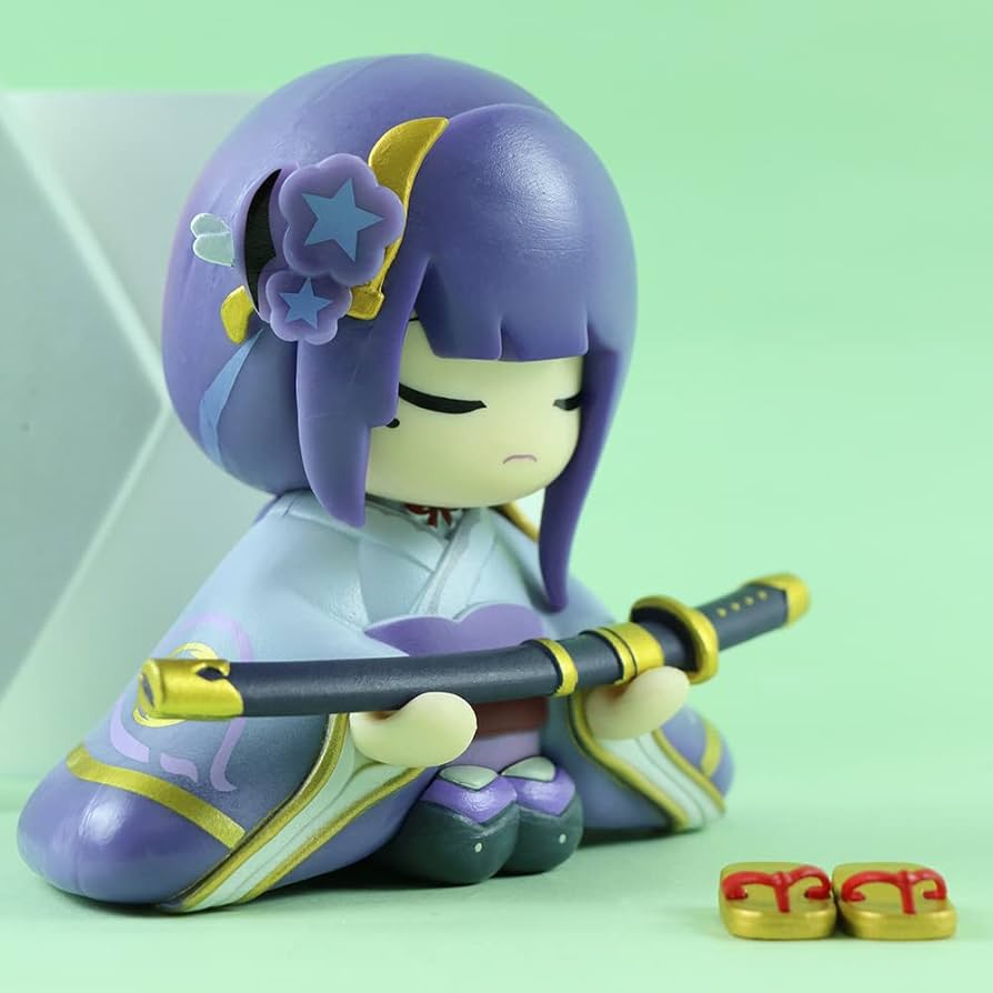 Amazon.co.jp: 雷電将軍 原神 フィギュア 御建鳴神主尊大御所様像