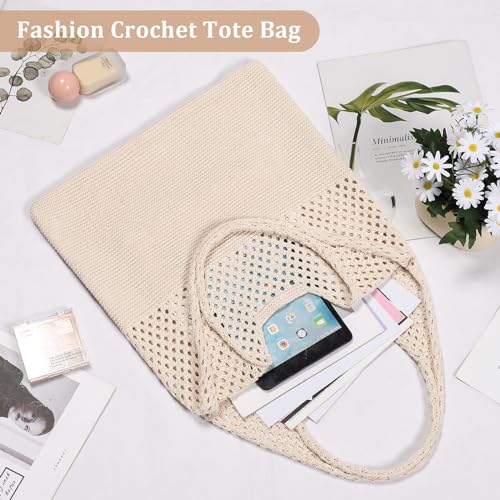 Bolso Tote de Crochet Sightor para Playa y Verano miniatura 6