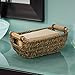 Hoffmaster BSK3000 Seagrass Basket with Handles, 4.25