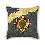 Beautifulseason Oil Painting Egnazio Danti - Greenland Pillow Cases 18 X 18 Inches / 45 By 45 Cm Best Choice For Father,boy Friend,family,club,kitchen,bedroom With 2 Sides