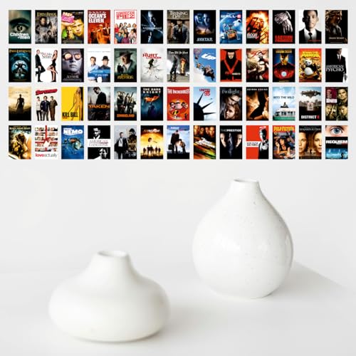 Image of SAW Aesthetic 54 Pcs Web Series Posters Collage Kit - Pack of 54 (4x6 Inches)| Aesthetic Wall Art for Bedroom, Living Room, Home & Office | Hollywood Thriller Movies Poster Set for Film Lovers & Collectors