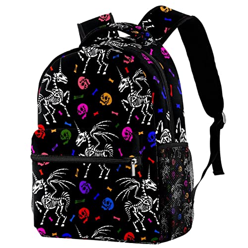 Sac à dos porte-bouteille et motif os grand confort pour le voyage des juniors