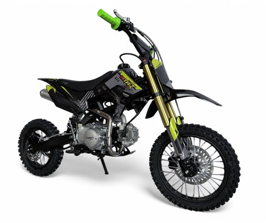 Pit Bike MTR XZ2 125cc - Ruedas 14'/12', Motor 125cc 4T 11cv embrague manual