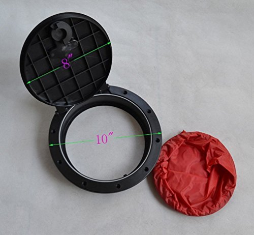 Riyin 8 Inch Hole Diameter Deck Hatch With Cat Bag For Kayak Boat Fishing Rigging #TOP2