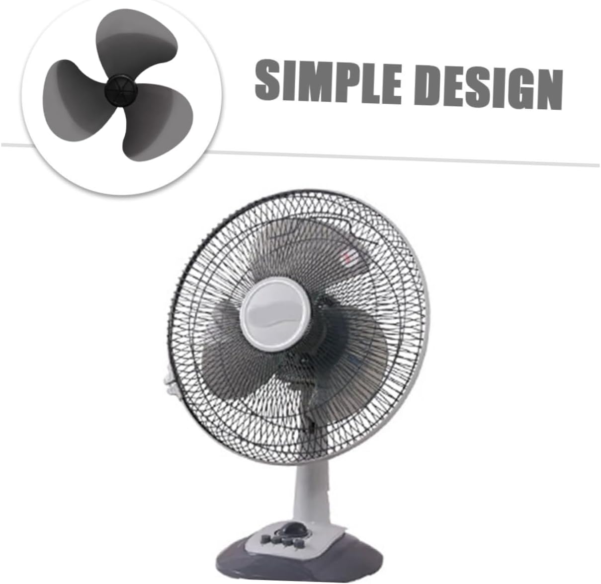 Levemolo 2pcs Replacement Fan Set for Household Ceiling Fan Plastic Blades for