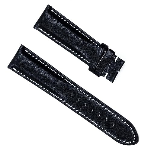 Bracelet montre cuir véritable 22mm style urbain et chic pour Breitling Navitimer