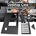 Open Chassis Gaming PC Frame, ATX Motherboard Support Bracket - Mining Frame for DIY Gaming Computer Case, 305x245mm Size (Black)