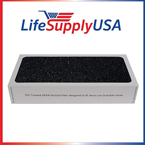 LifeSupplyUSA Replacement Particle HEPA Compatible with TiO2 Filter fits Aerus Electrolux Guardian Air