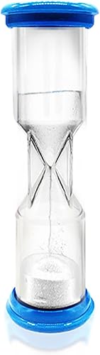1st Choice Temporizador de arena de 2 minutos azul temporizador de arena para niños reloj pequeño y colorido cubierto de acrílico para aula hogar y 1st Choice Temporizador de arena de 2 minutos azul temporizador de arena para niños reloj pequeño y colorido cubierto de acrílico para aula hogar y