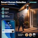 Light Bulb Security Camera Outdoor 2K,5G&2.4G WiFi Security Cameras Wireless Outdoor Indoor,360°Bulb Cameras for Home Security 2 Pack,Motion Detection and Alarm,Two-Way Talk,Color Night Vision