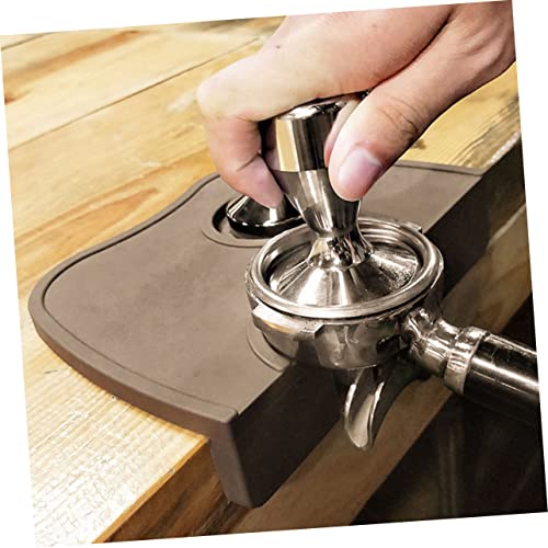 Tamper expresso inox à poignée ergonomique pour pression uniforme