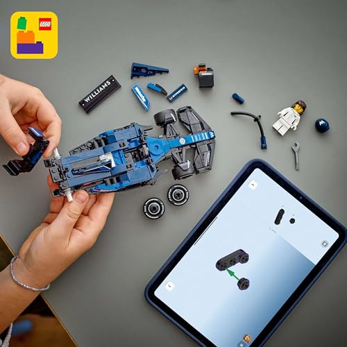 Image of LEGO Speed Champions Williams Racing FW46 F1 Race Car Vehicle Set 77249 Building Blocks Toys for 10+ Gift for Boys and Girls