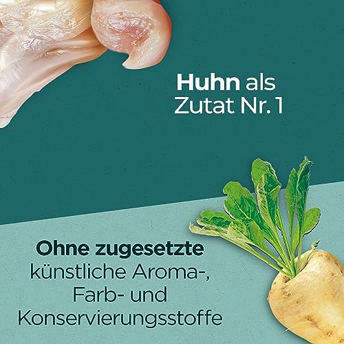 PURINA ONE DualNature mit Spirulina für ausgewachsene Katzen reich an Huhn Katzentrockenfutter 650g Beutel