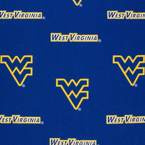 Image of College Covers Everything Comfy West Virginia Mountaineers 2pc Chair Cushion