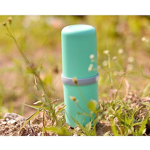 WUIOAUSXN Conjunto de copos para lavagem de viagem Caixa de armazenamento de escova de dentes Suport