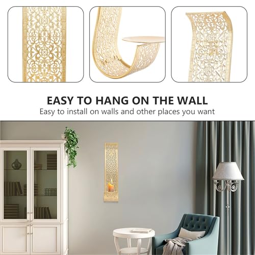 Candelabro de pared elegante para transformar la decoración de su dormitorio en un oasis 6