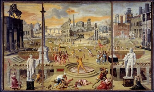 Tableaux les massacres du triumvirat Antoine Caron Toile 60x90cm