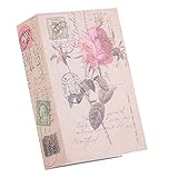 [Caja fuerte para libros]: esta caja fuerte para libros con cerradura de combinación tiene un diseño similar a un libro, no solo es hermosa y parece un libro real, sino que también está muy escondida, colóquela en la estantería, nadie descubrirá que es una caja fuerte .