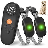 Dog Training Collar, Gokda Dog Shock Collar with Remote 3 Safe Training Modes E-Collar for 2 Dogs 6-