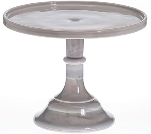 Miniatura 3 de Bandeja para pastelería, soporte para cupcakes, patrón simple y simple, vidrio Mosser - Estados Unidos (12 pulgadas, frambuesa negra)