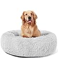 HACHIKITTY Dog Beds Calming Donut Cuddler, Puppy Dog Beds Large Dogs, Indoor Dog Calming Beds XLarge,36''