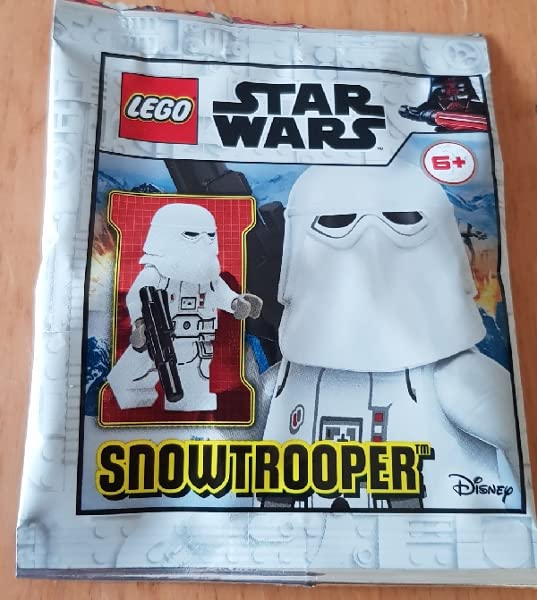 LEGO Star Wars: Snowtrooper with Blaster and Armor Kama Waist Cape, White - Image 3