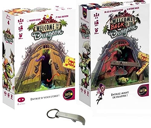 Set of 2 Games: Welcome to the dungeon + Welcome back to the dungeon + 1 Yoyo Blumie, Welcome + Welcome Back