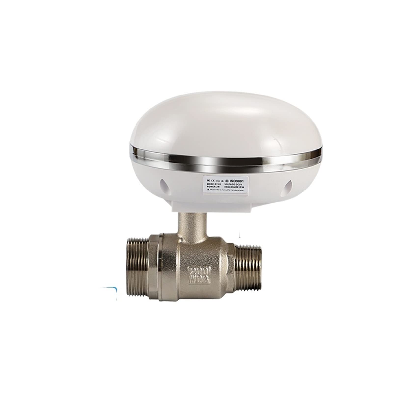 WIFI Válvula inteligente 1 pulgada IP66 Válvula de gas de agua inteligente impermeable Temporizador inteligente Ajuste Cantidad de gas de agua WiFi Válvula de vida inteligente(Option 3)