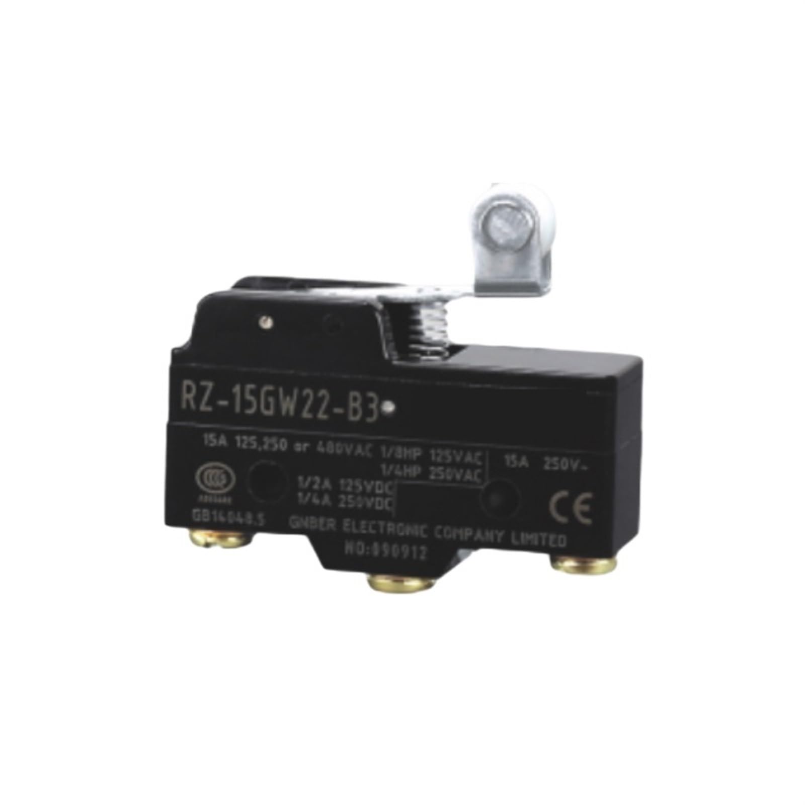 Interruptor de límite RZ-15GW22-B3 microinterruptor final de carrera 16A 250V contacto plata 3