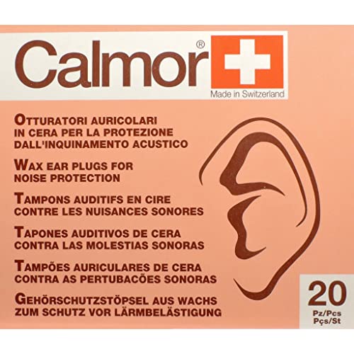 Tapón auricular antisonido Calmor Pikdare contra los ronquidos y el ruido urbano 20 piezas
