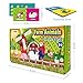 LithoConcepts Double-Side Dominoes Games,Animal Dominoes for Kids Ages 4-8,Super Fun Family Game,Make A Great Gift for Preschool,Educational Toys for 3+ Year Old
