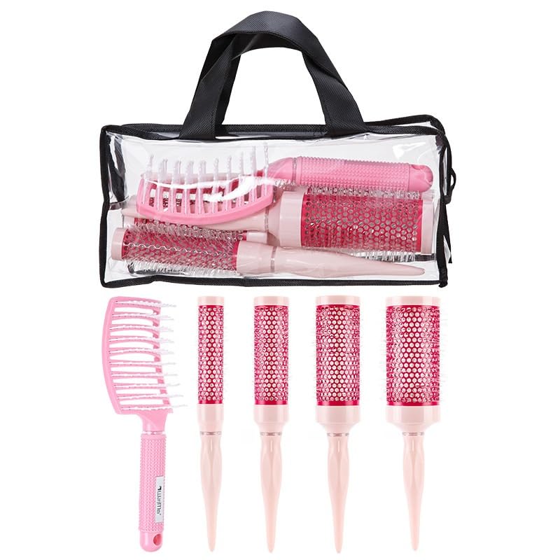 Air Cushion Hair Styling Set for Creating Voluminous Smooth With Board Shaped Comb