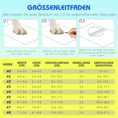 Weesiber Hundeschuhe Pfotenschutz, 4 Stück atmungsaktive Hunde Schuhe mit Rutschfester Sohle und reflektierendem Klettverschluss, Outdoor rutschfeste Hundestiefel für kleine Hunde (Grau, Größe 1)