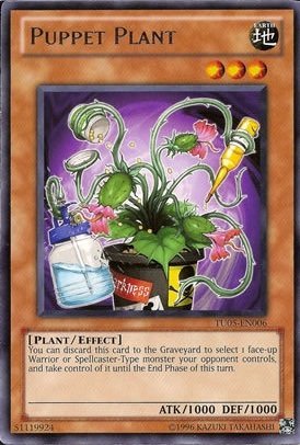 Amazon.com: Yu-Gi-Oh! - Puppet Plant (TU05-EN006) - Turbo Pack 5 - Promo  Edition
