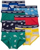 Lavable en machine Carter\'s Boys\' 7-Pack Underwear (Multi/Dino, 4-5T)