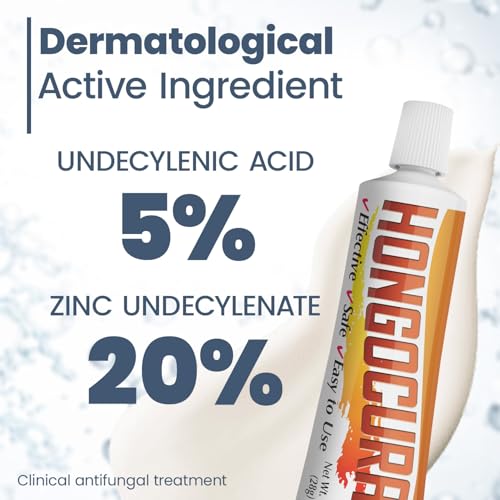 Image of Antifungal Cream for Athlete's Foot - Relieves Itching, Cracking & Redness, Fast-Acting Skin Ointment for Jock Itch & Ringworm - Non-Greasy & Absorbs Quickly - 20 gm | 1-Pack