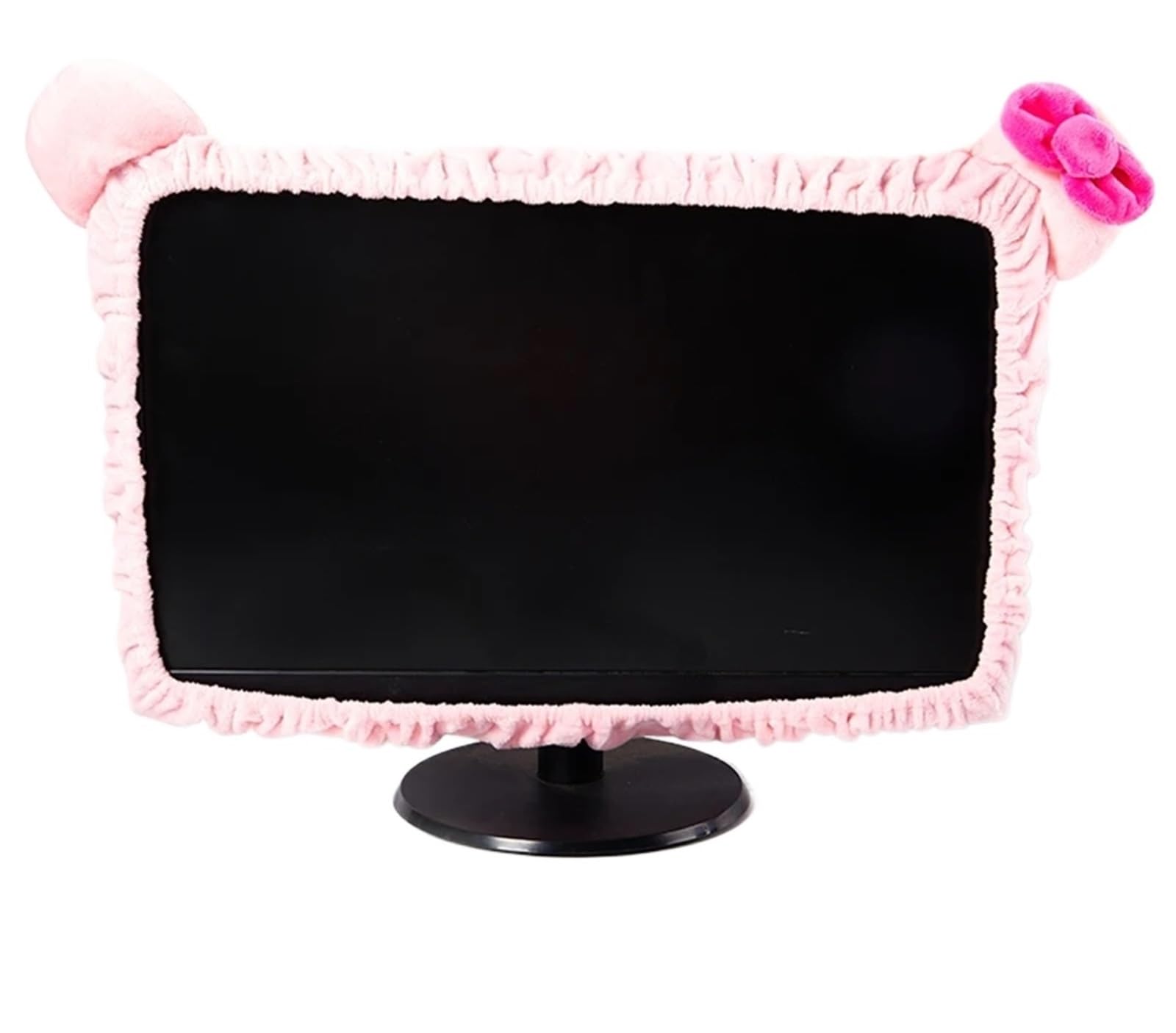 Qvorlth Color1 Monitor Cover 2Pcs Cute Dust-Proof Computer Surrounding Notebook Monitor Decorative Cover Protective(Color1)