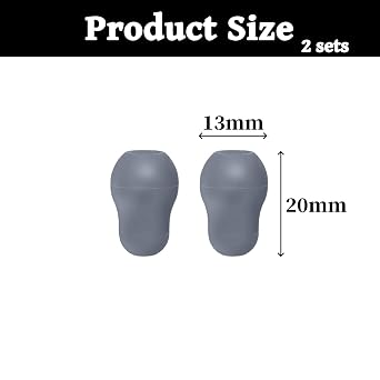4 Pcs Stethoscope Ear Tips Replacement, Paramedic Accessories, Medical Equipment Stethoscopes Spare Parts, Toy Stethoscope, Comfortable Sealing Ear Pieces, Compatible 5-6MM Tubes
