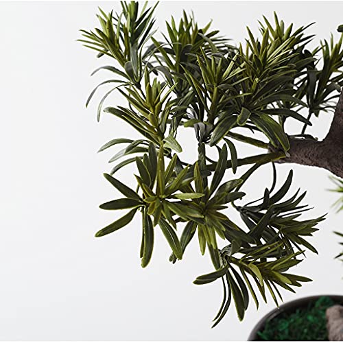 Künstlicher Bonsai-Baum Kunstpflanze Zen Willkommen Songshan Stein Bonsai Ornamente Japanische Hotel Korridor Gang Veranda Landschaft Topfpflanzen - Image 4
