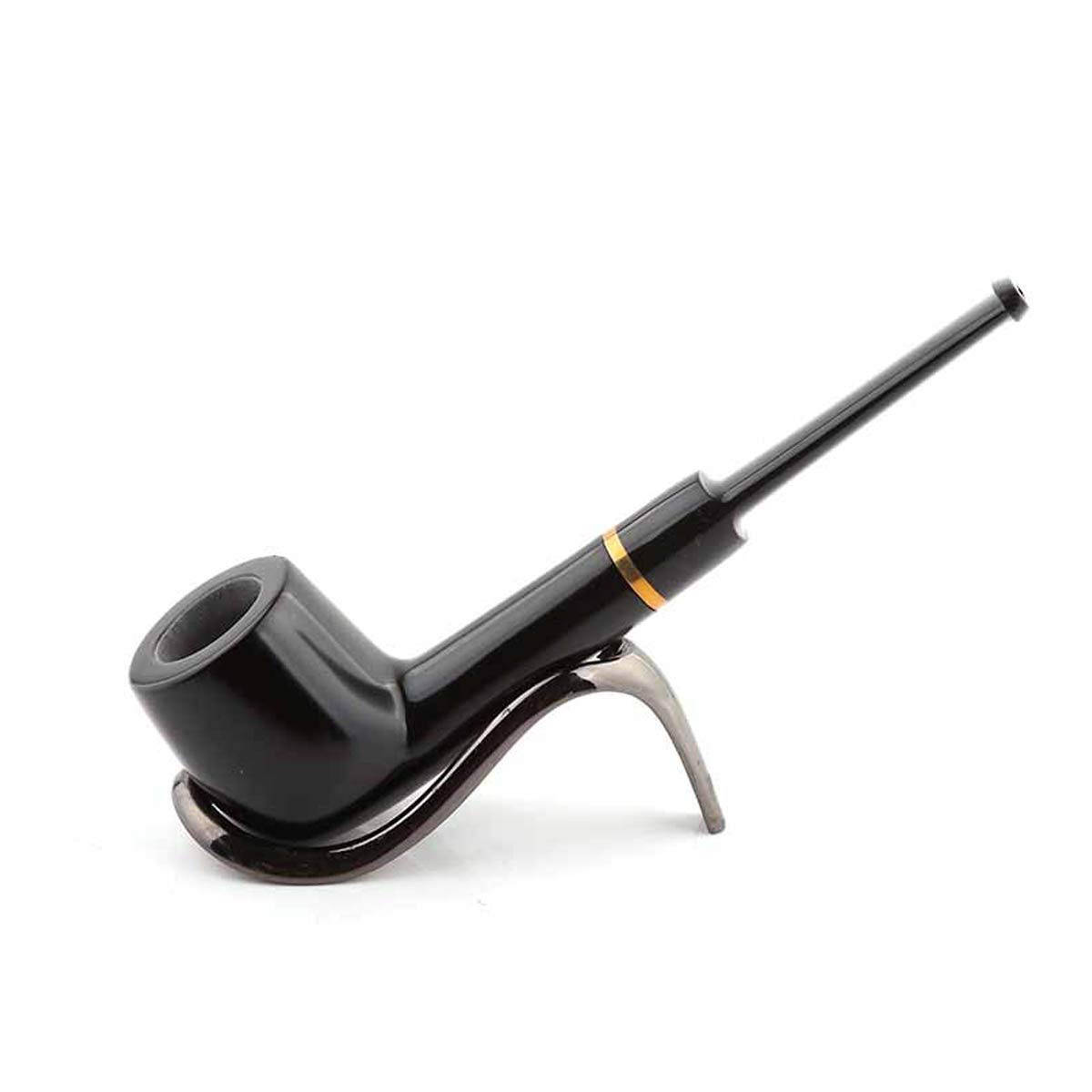 Buy Heheng Handmade Wooden Pipe Classic Detachable Smoking Pipe Straight Pipe Accessory (Pure