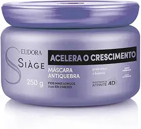 Eudora Máscara Capilar Siàge Acelera o Crescimento 250g
