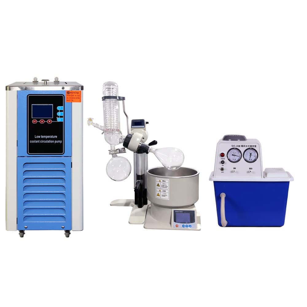 Bio Extractor Tube HNZXIB 2L Rotary Evaporator - Laboratory Vacuum ...