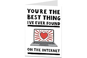 "You're The Best Thing I've Found On The Internet" Funny Anniversary Card...