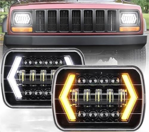 Faros LED de coche 6000K para mejorar visibilidad en Nissan 240S 6