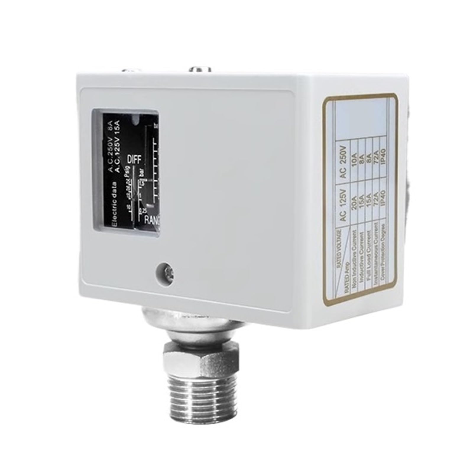 Regulator ciśnienia, 2 Szt. Przełącznik Ciśnieniowy, Sterowanie Pompą Wodną, ​​sterownik Elektroniczny,dla sprężarki powietrza(SPC-103)